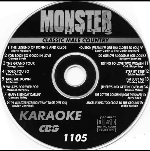 Male classic country karaoke - classic,